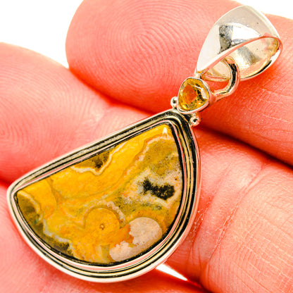 Ocean Jasper Pendants handcrafted by Ana Silver Co - PD31314