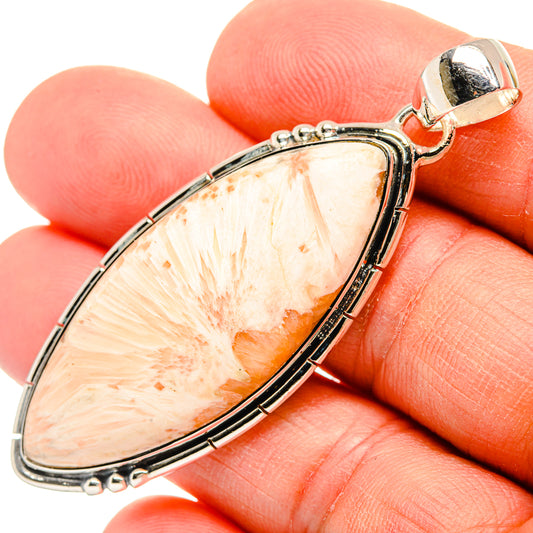 Scolecite Pendants handcrafted by Ana Silver Co - PD31321