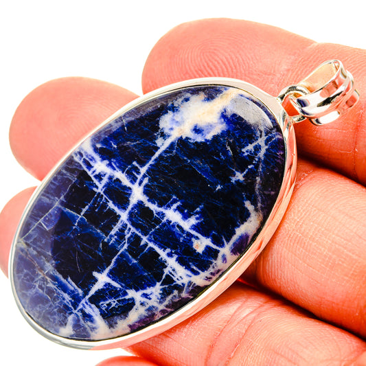 Sodalite Pendants handcrafted by Ana Silver Co - PD31323