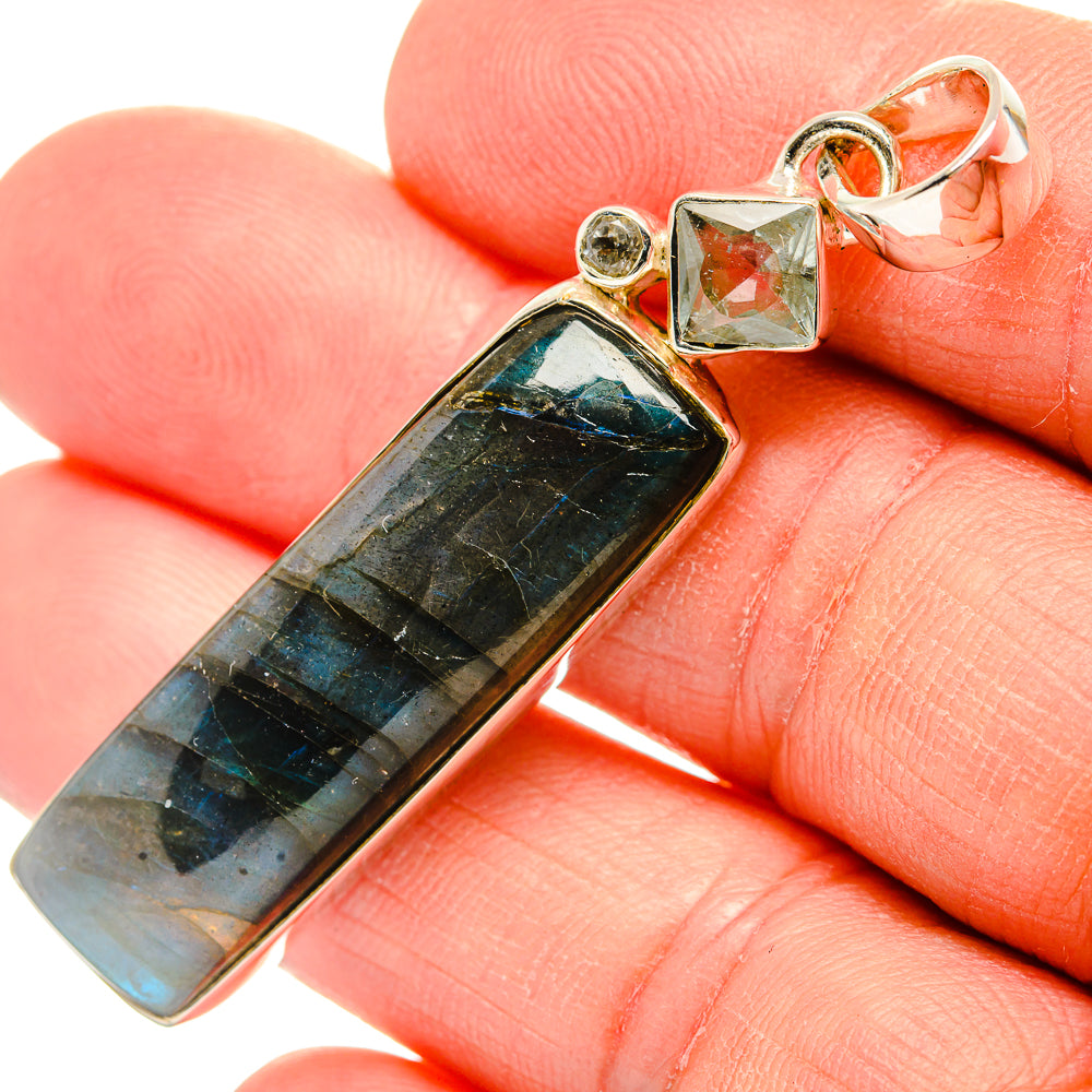 Labradorite Pendants handcrafted by Ana Silver Co - PD31328