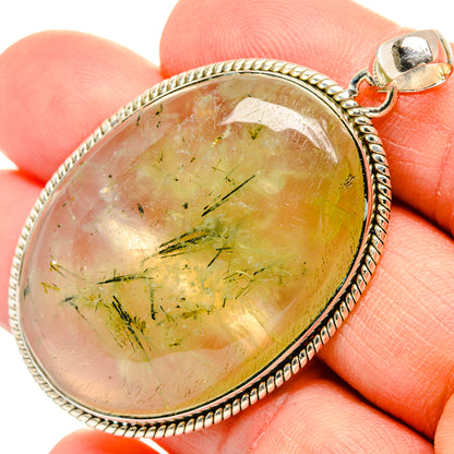 Prehnite Pendants handcrafted by Ana Silver Co - PD31329