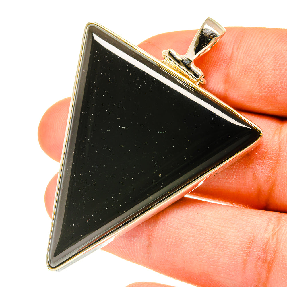 Black Onyx Pendants handcrafted by Ana Silver Co - PD3134
