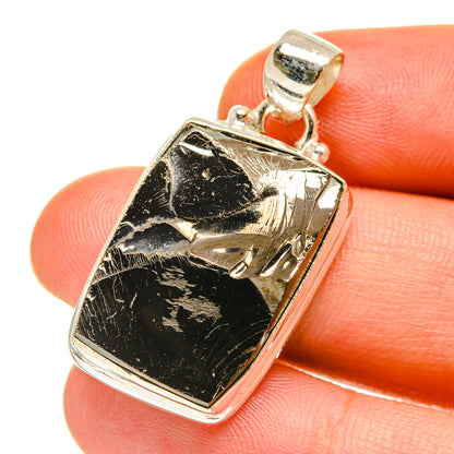 Shungite Pendants handcrafted by Ana Silver Co - PD3135