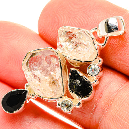 Herkimer Diamond Pendants handcrafted by Ana Silver Co - PD31367