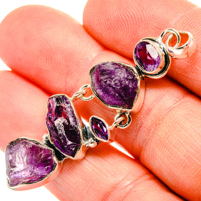 Amethyst Pendants handcrafted by Ana Silver Co - PD31372