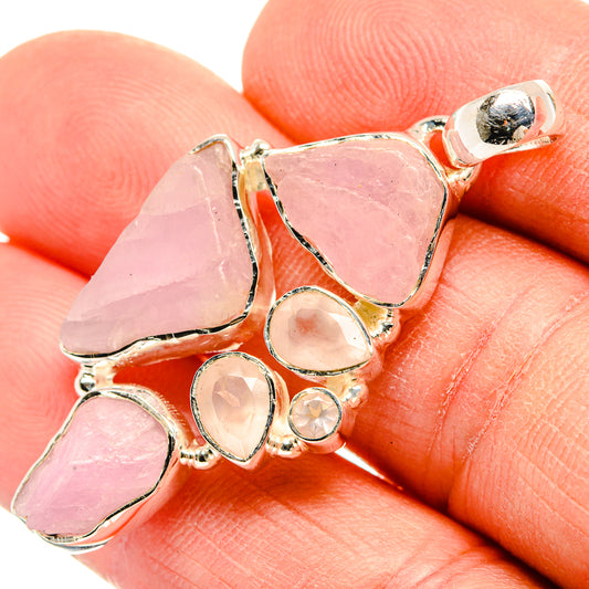Kunzite Pendants handcrafted by Ana Silver Co - PD31389