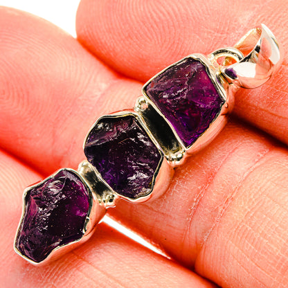 Amethyst Pendants handcrafted by Ana Silver Co - PD31399