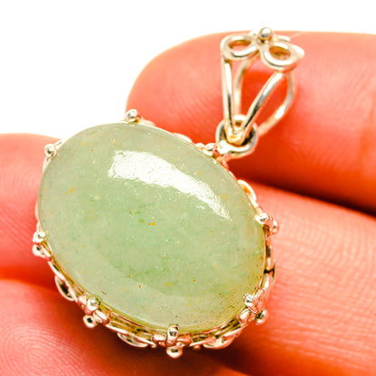 Prehnite Pendants handcrafted by Ana Silver Co - PD3140