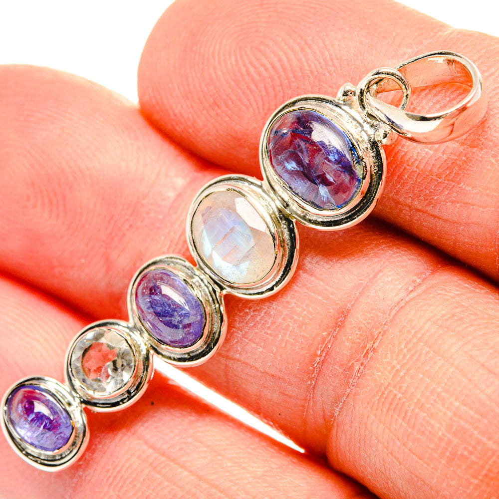 Kyanite Pendants handcrafted by Ana Silver Co - PD31402