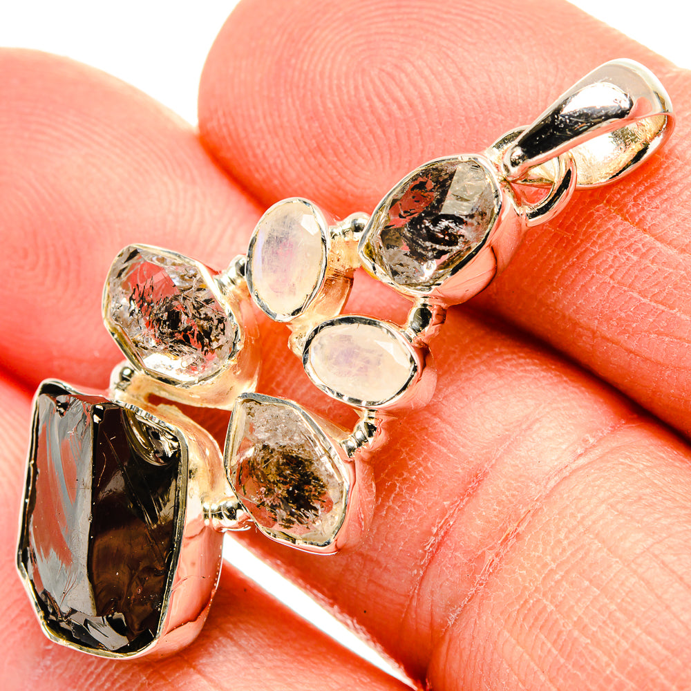 Shungite Pendants handcrafted by Ana Silver Co - PD31403