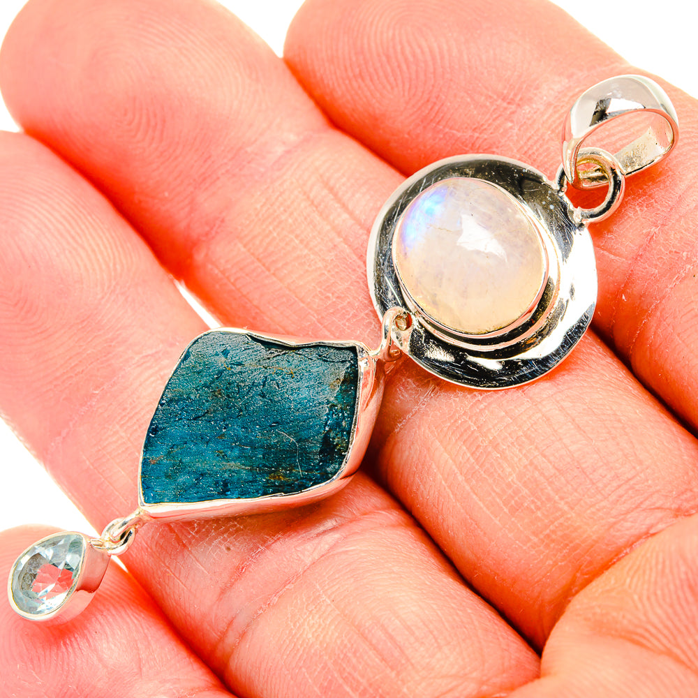 Apatite Pendants handcrafted by Ana Silver Co - PD31410
