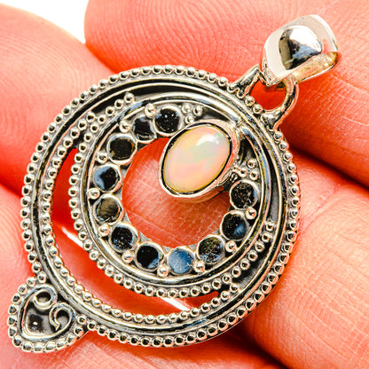 Ethiopian Opal Pendants handcrafted by Ana Silver Co - PD31417