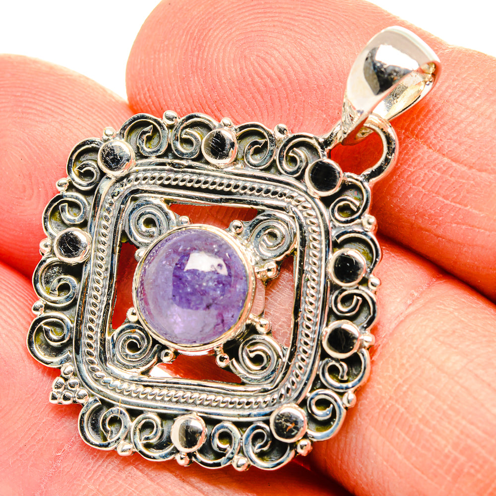 Tanzanite Pendants handcrafted by Ana Silver Co - PD31422
