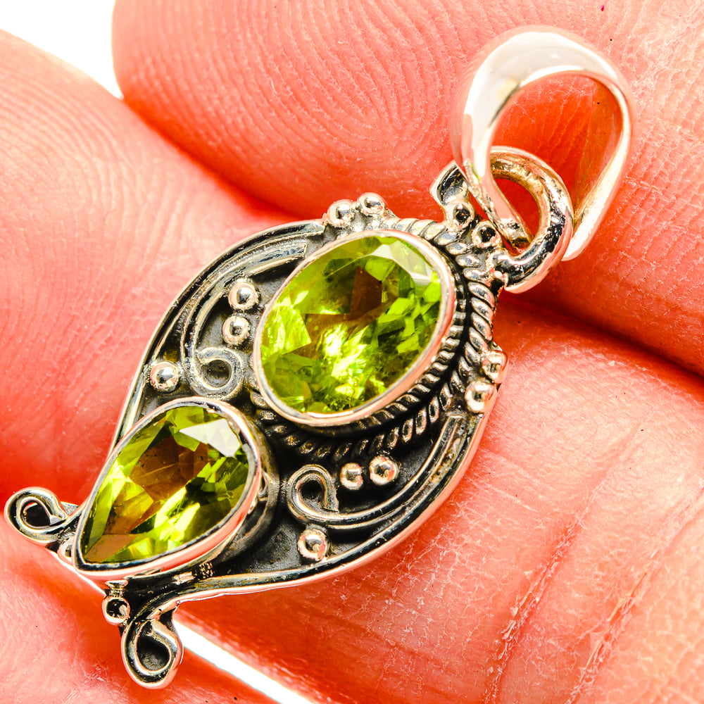 Peridot Pendants handcrafted by Ana Silver Co - PD31430