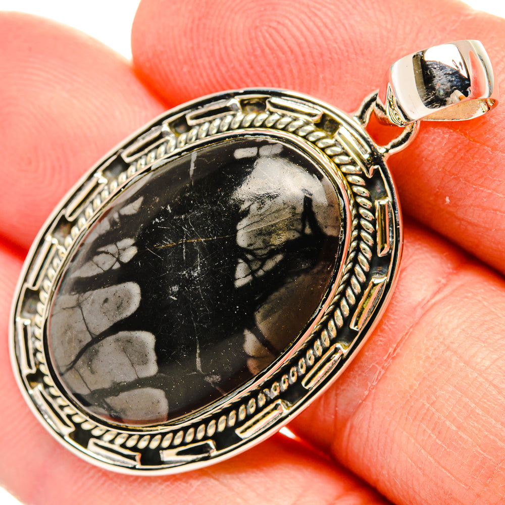 Picasso Jasper Pendants handcrafted by Ana Silver Co - PD31439