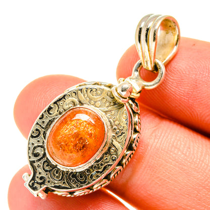 Sunstone Pendants handcrafted by Ana Silver Co - PD3144
