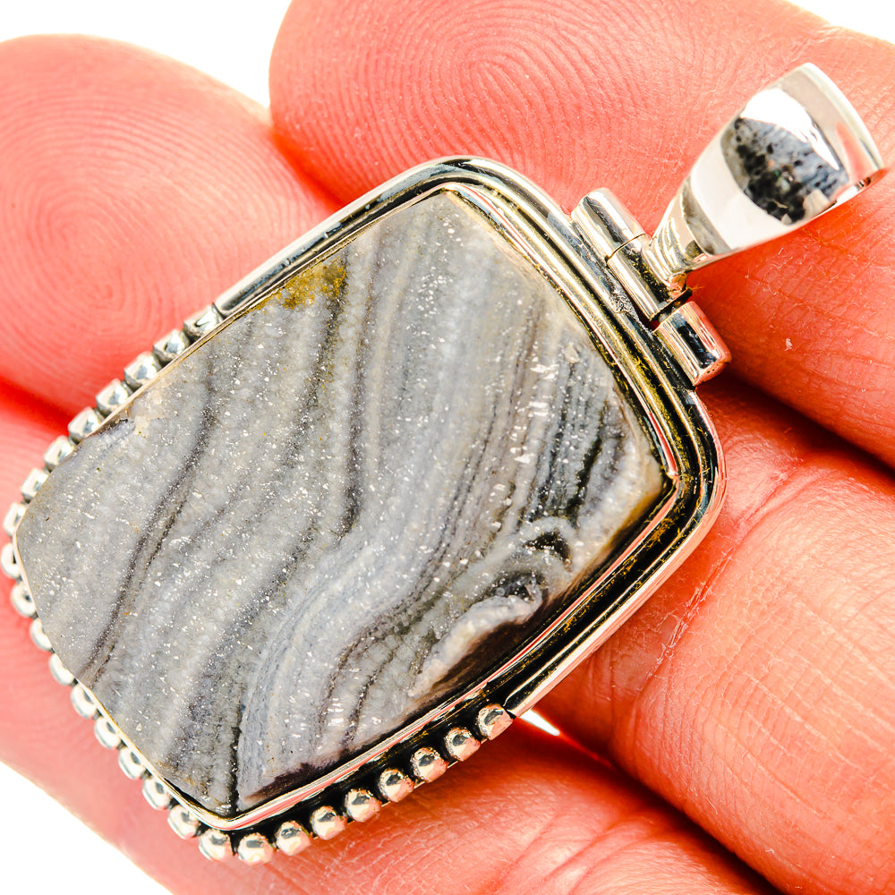 Desert Druzy Pendants handcrafted by Ana Silver Co - PD31440