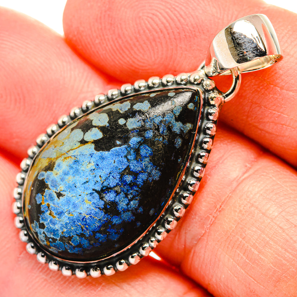 Shattuckite Pendants handcrafted by Ana Silver Co - PD31451