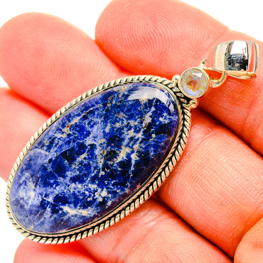 Sodalite Pendants handcrafted by Ana Silver Co - PD31469