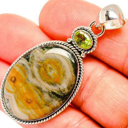 Ocean Jasper Pendants handcrafted by Ana Silver Co - PD31488