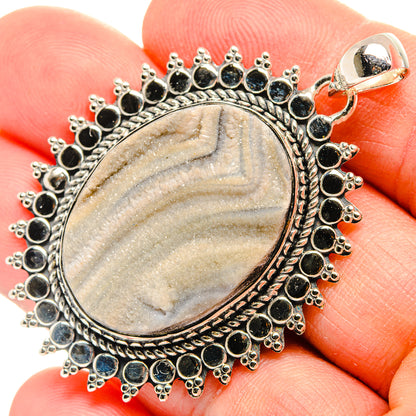 Desert Druzy Pendants handcrafted by Ana Silver Co - PD31491
