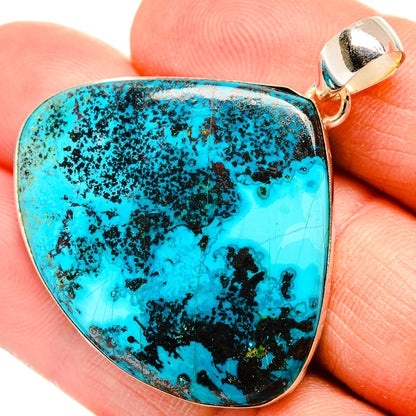Shattuckite Pendants handcrafted by Ana Silver Co - PD31492