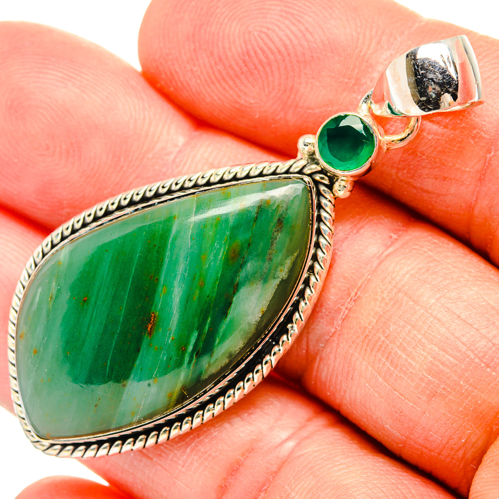 Aquaprase Pendants handcrafted by Ana Silver Co - PD31494
