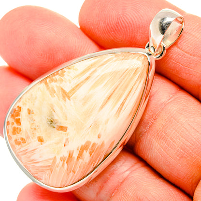 Scolecite Pendants handcrafted by Ana Silver Co - PD31496