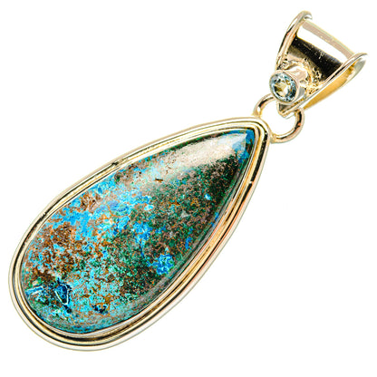 Shattuckite Pendants handcrafted by Ana Silver Co - PD31500