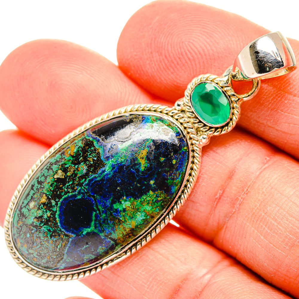 Coconut Geode Slice Pendants handcrafted by Ana Silver Co - PD31502