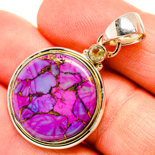 Rhodochrosite Pendants handcrafted by Ana Silver Co - PD31507