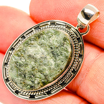 Dendritic Opal Pendants handcrafted by Ana Silver Co - PD31511