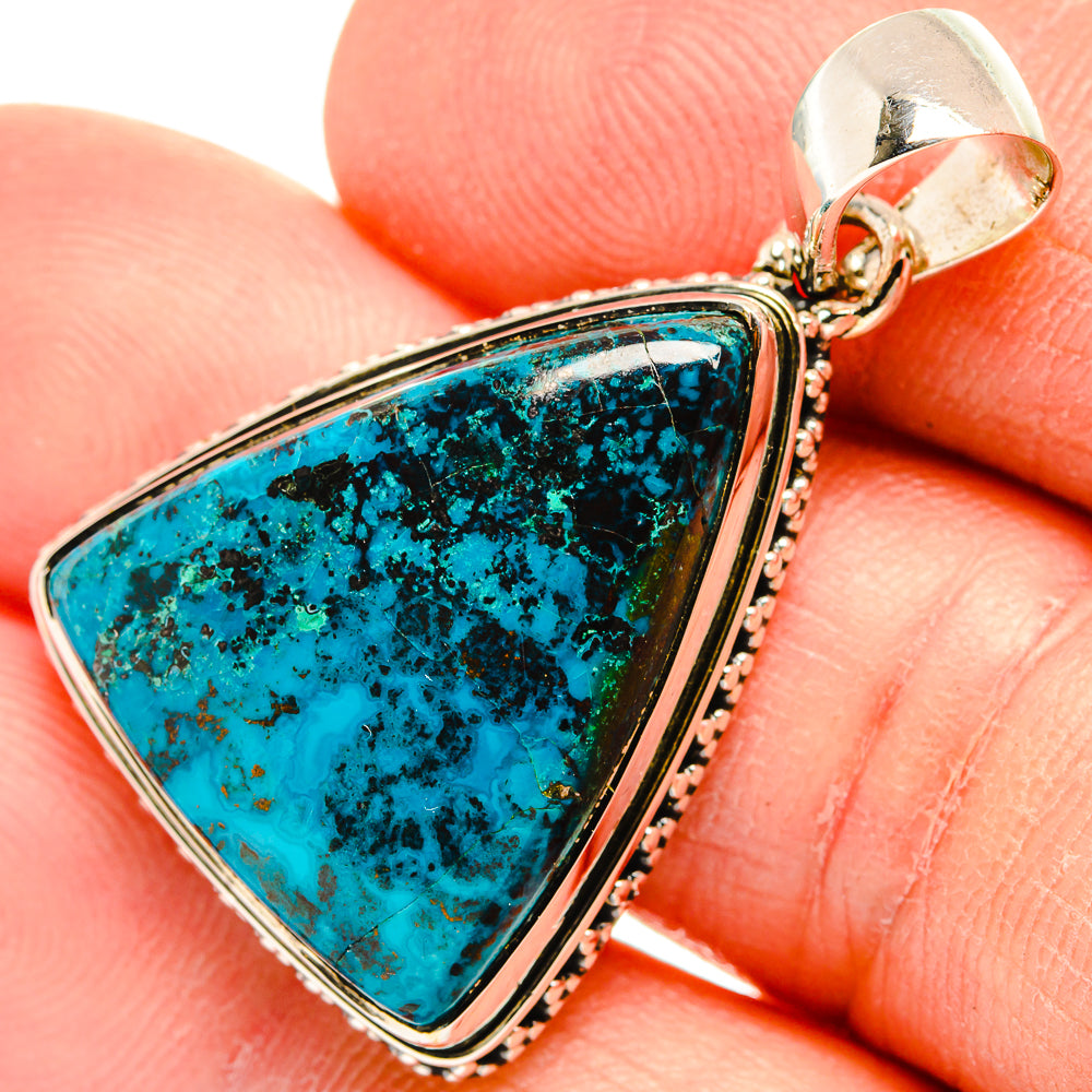 Ruby Zoisite Pendants handcrafted by Ana Silver Co - PD31519