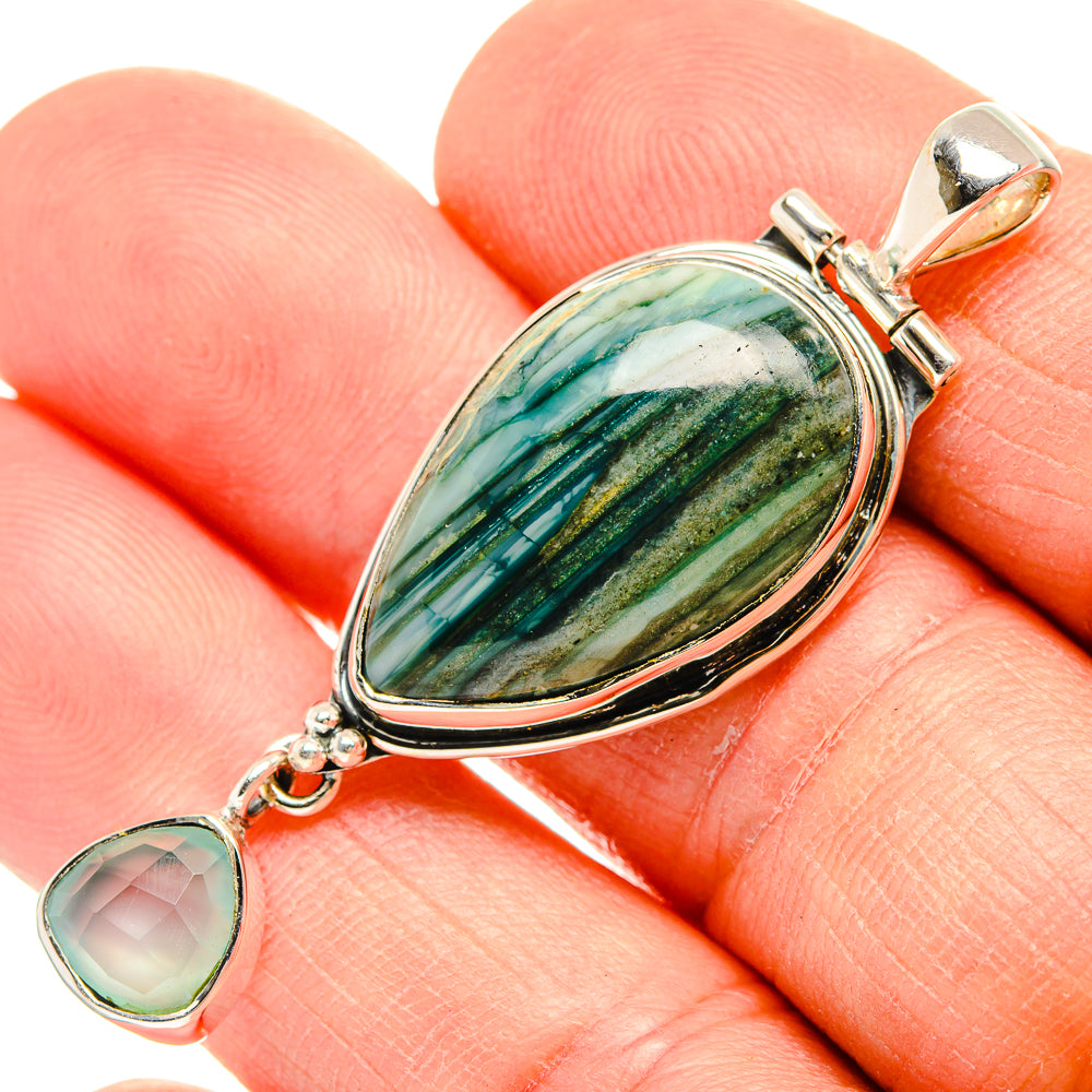 Desert Druzy Pendants handcrafted by Ana Silver Co - PD31527