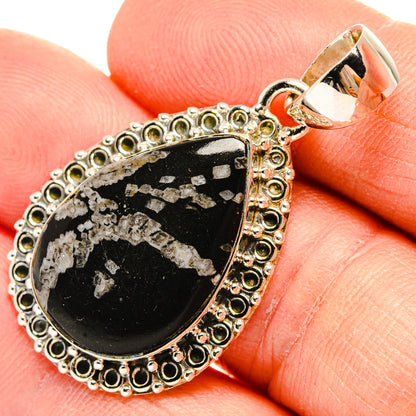 Azurite Pendants handcrafted by Ana Silver Co - PD31531