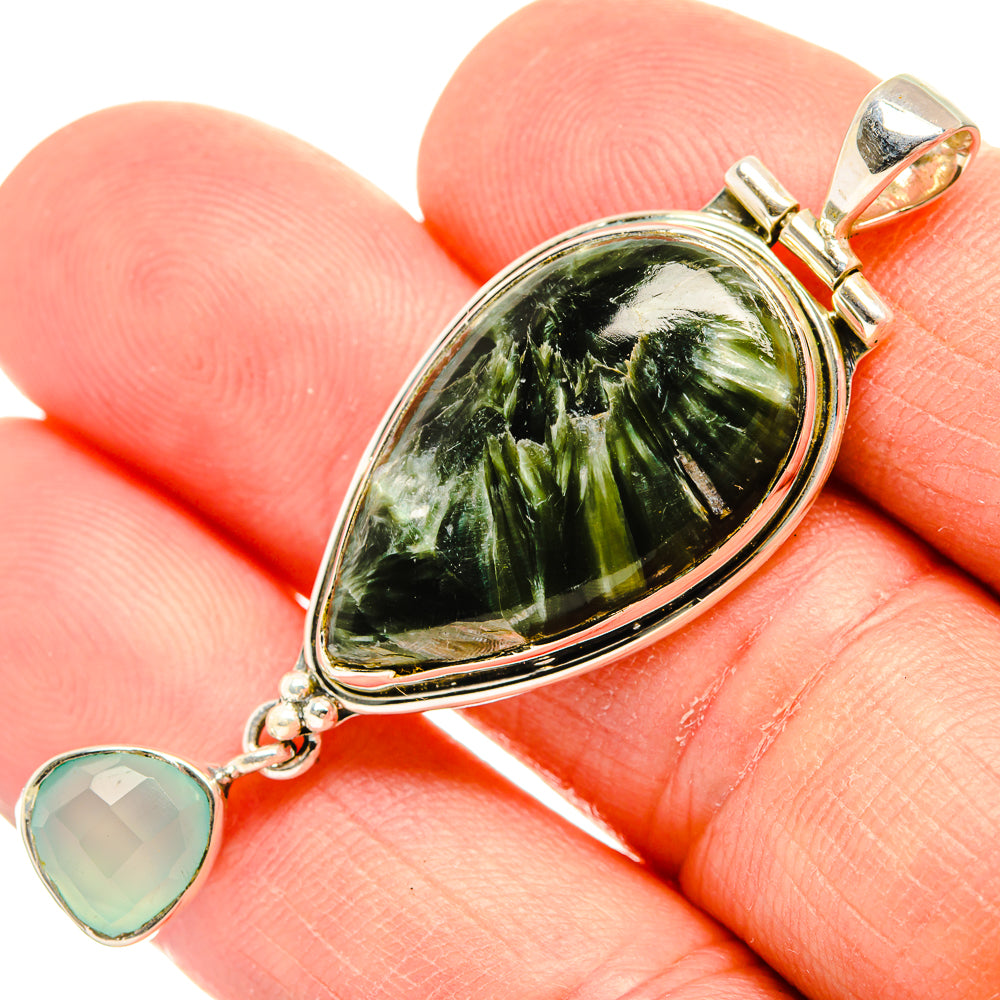 Ocean Jasper Pendants handcrafted by Ana Silver Co - PD31539