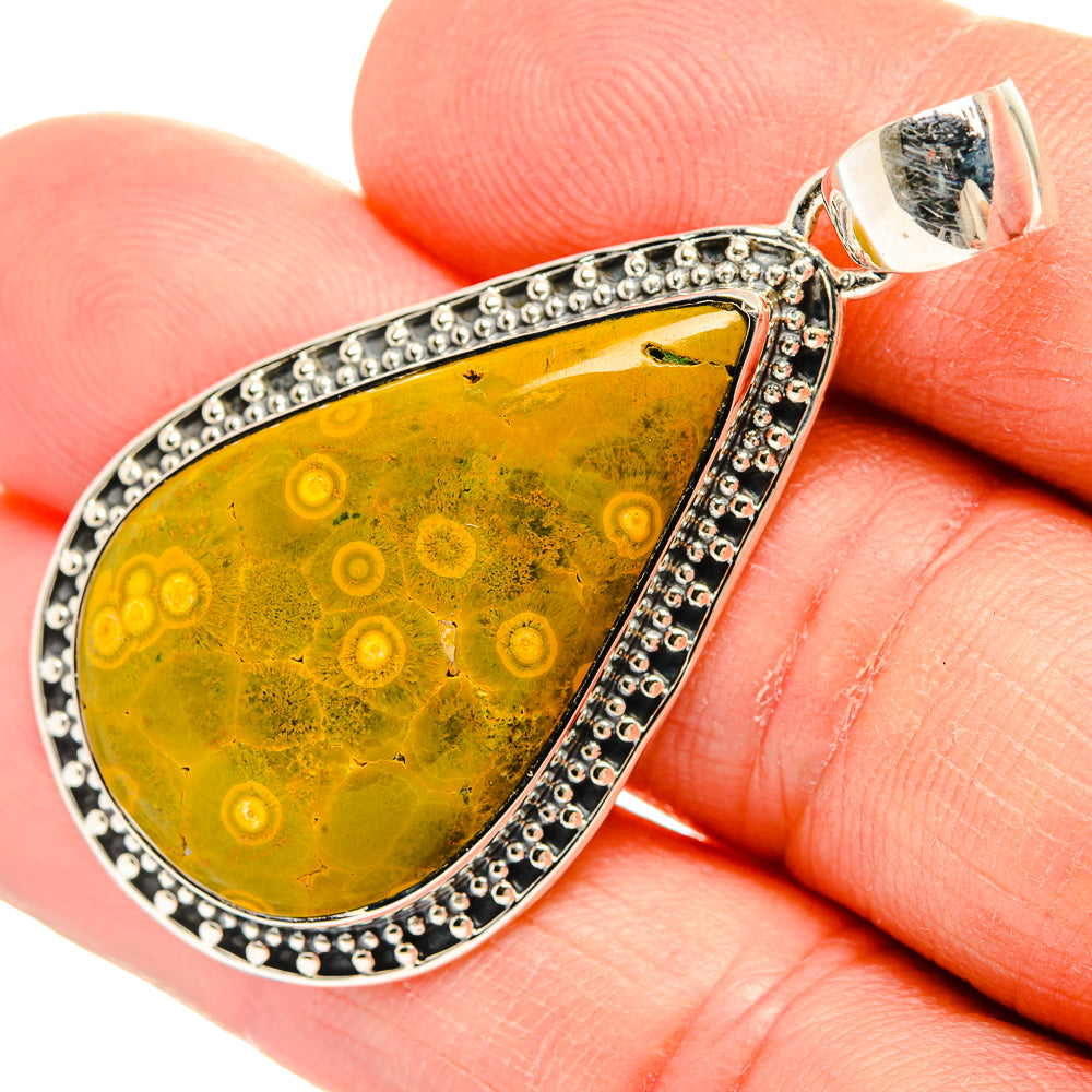 Montana Agate Pendants handcrafted by Ana Silver Co - PD31541