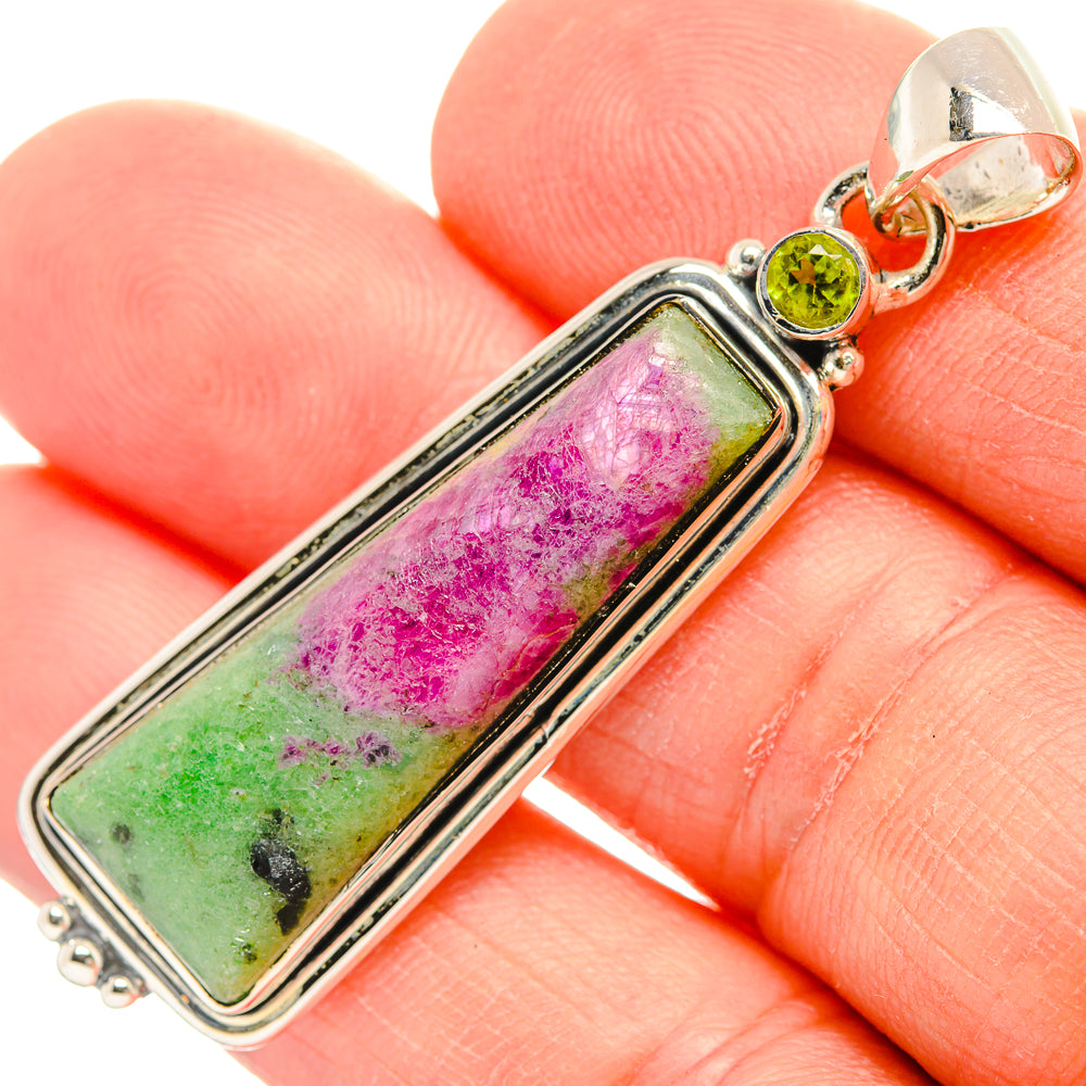 Australian Green Opal Pendants handcrafted by Ana Silver Co - PD31550