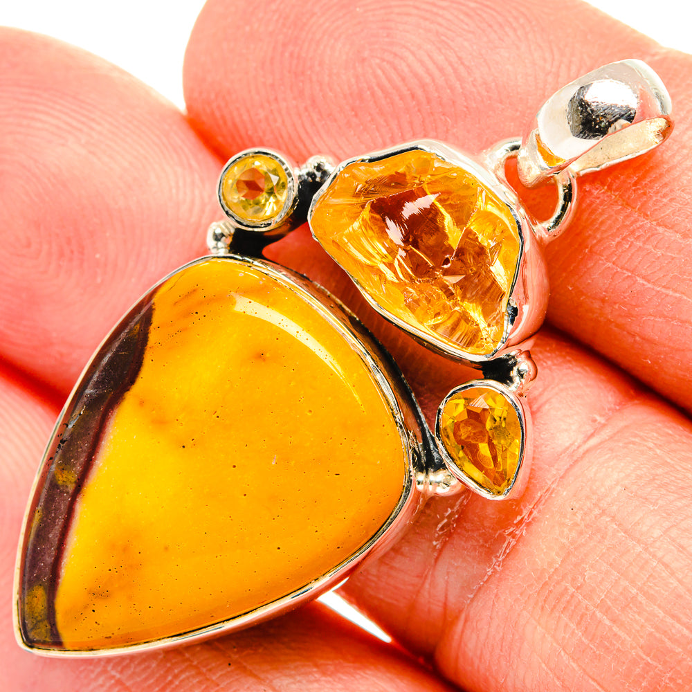 Desert Druzy Pendants handcrafted by Ana Silver Co - PD31552