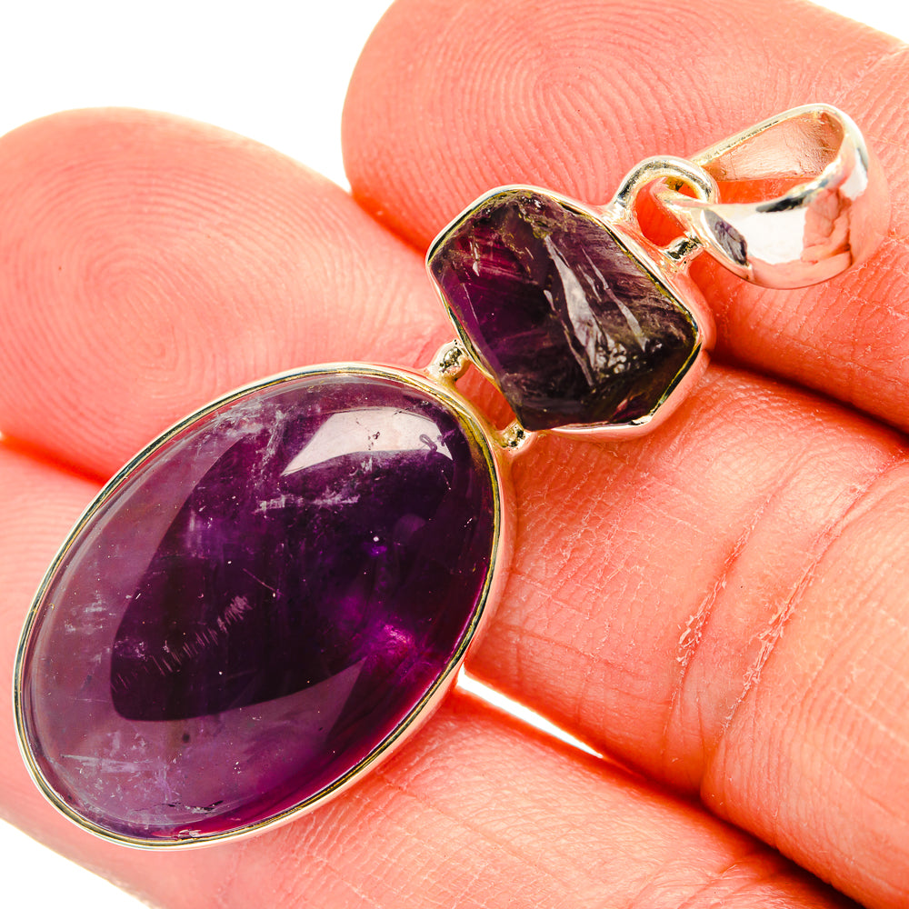 Tourmalinated Quartz Pendants handcrafted by Ana Silver Co - PD31576