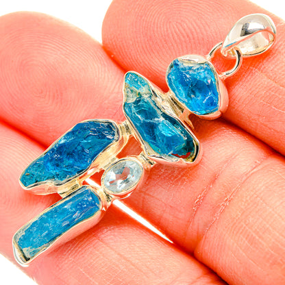 Lapis Lazuli Pendants handcrafted by Ana Silver Co - PD31581
