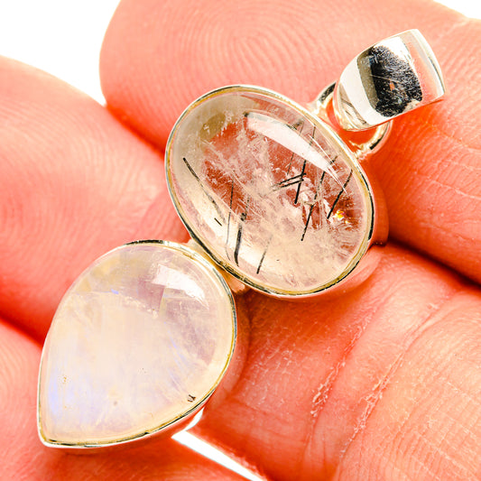 Moroccan Agate Pendants handcrafted by Ana Silver Co - PD31585
