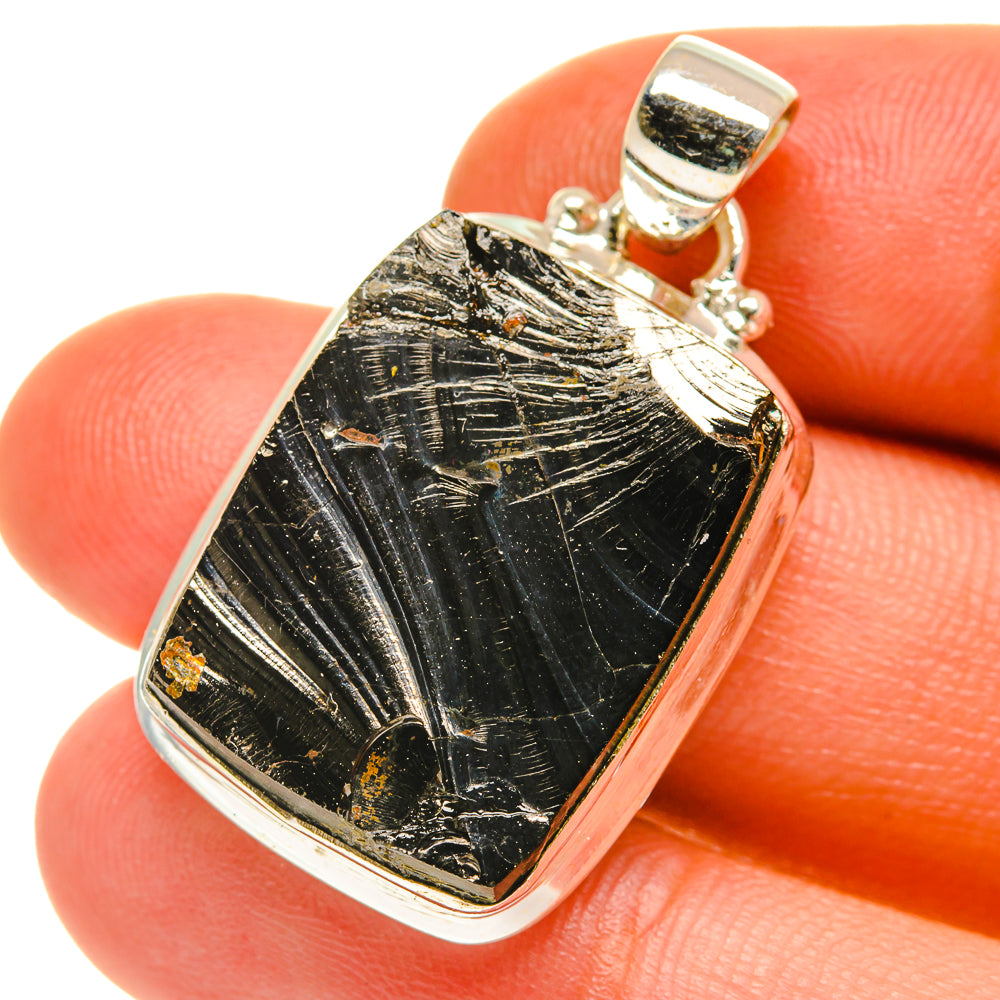 Shungite Pendants handcrafted by Ana Silver Co - PD3159