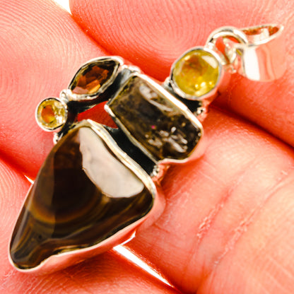 Green Jasper Pendants handcrafted by Ana Silver Co - PD31595