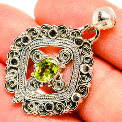 Peridot Pendants handcrafted by Ana Silver Co - PD31606