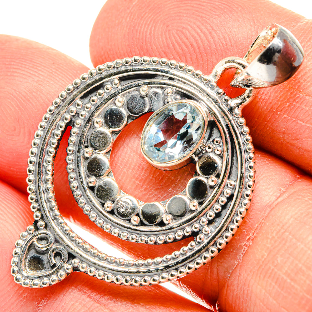 Larimar Pendants handcrafted by Ana Silver Co - PD31607