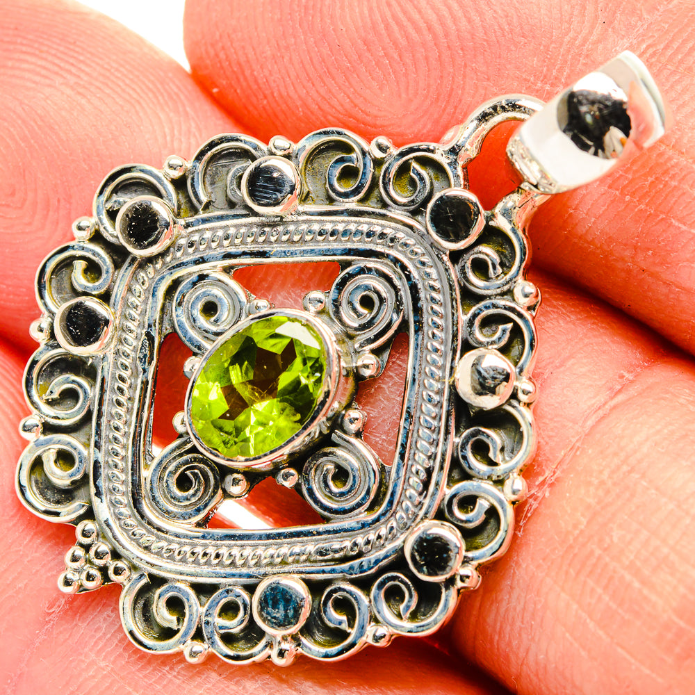 Malachite In Chrysocolla Pendants handcrafted by Ana Silver Co - PD31608