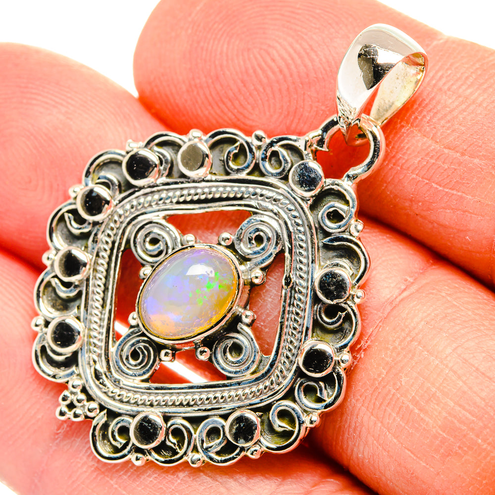 Ocean Jasper Druzy Pendants handcrafted by Ana Silver Co - PD31614