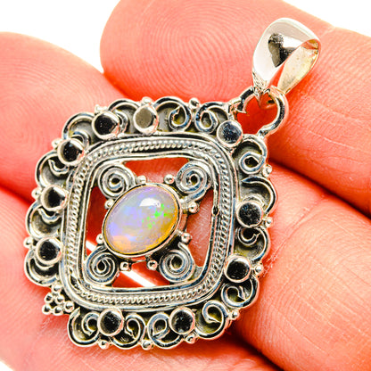 Ocean Jasper Druzy Pendants handcrafted by Ana Silver Co - PD31614