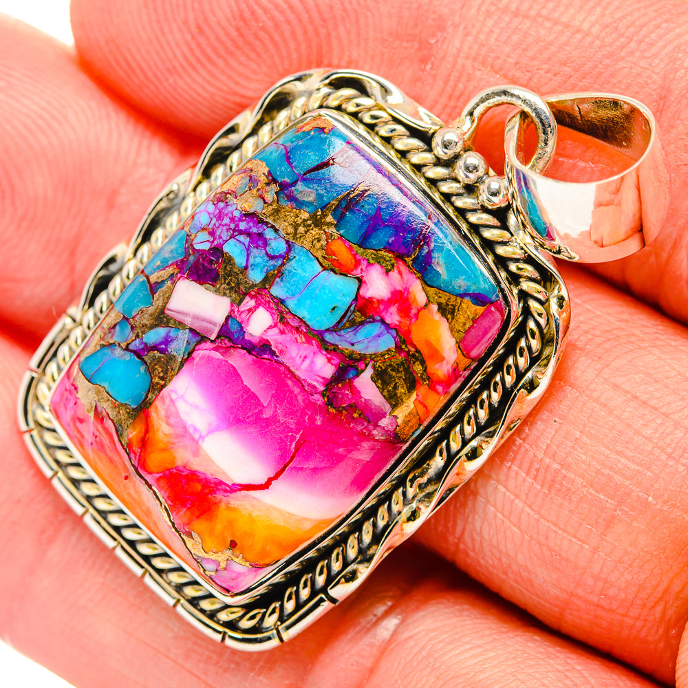 Ethiopian Opal Pendants handcrafted by Ana Silver Co - PD31637